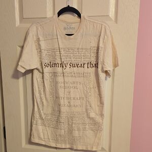 Warner Bros. Cream Hogwarts School Tee